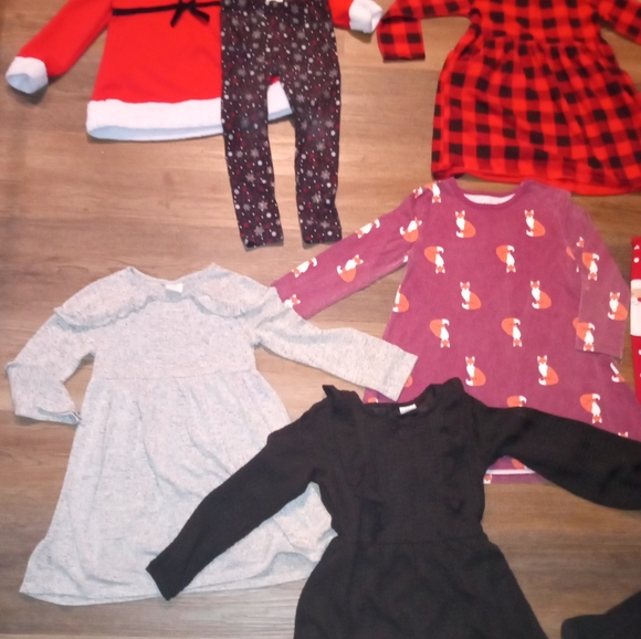 Toddler Girls 5t Holiday Lot - Picture 5 of 6